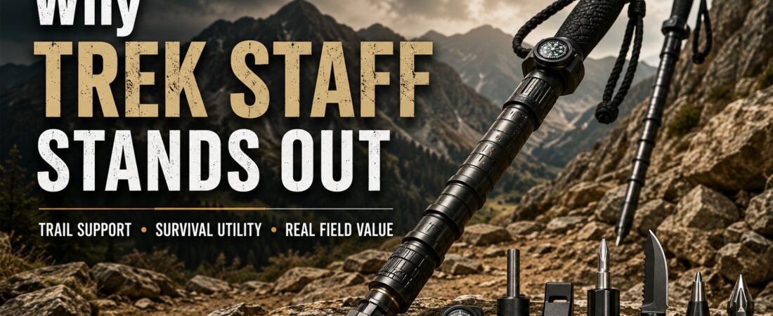 Trek Staff Review: Survival-Ready Walking Stick for Trail and Field Use